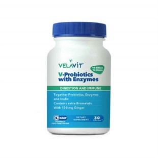 Velavit V-Probiotics With Enzymes 30 Tablet