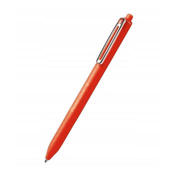Pentel İzee 0.7 MM Yağ Bazlı Mekaniz. Roller Kalem Kırmızı  BX467