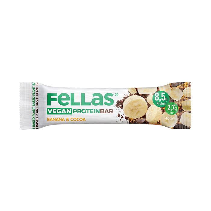 Fellas Vegan Protein Bar Muz&Kakao 40 gr