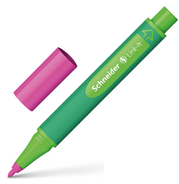 Schneider Link-It Keçe Uçlu Kalem 1.0 mm Pembe