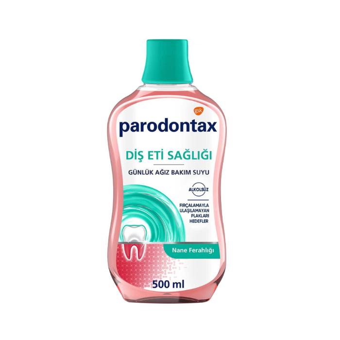 PARODONTAX DIS ETI KORUMA AGIZ BAKIM SUYU 500ml FERAH NANE