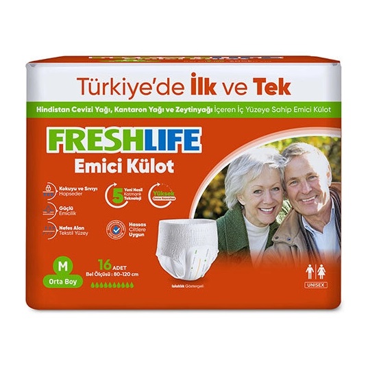 Freshlife Emici Külot M 16'lı
