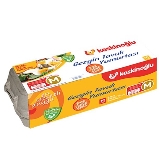 Keskinoğlu Yumurta 10'lu Gezgin