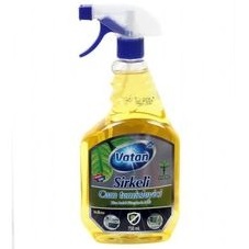Vatan Sirkeli Cam Temizleyici Sprey Sarı 750 ml