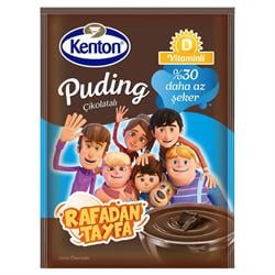 Kenton Puding Çikolatalı 100 gr Rafadan Tayfa %30 Daha Az Şeker