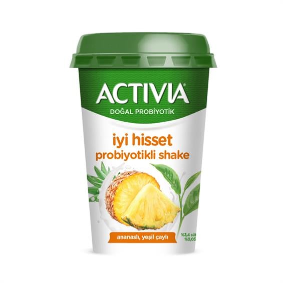 Danone Activia İyi Hisset Probiyotikli Shake Ananas 200 ml