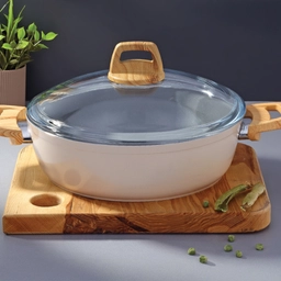 Vivaldi Seramik Basık Tencere 26 cm 