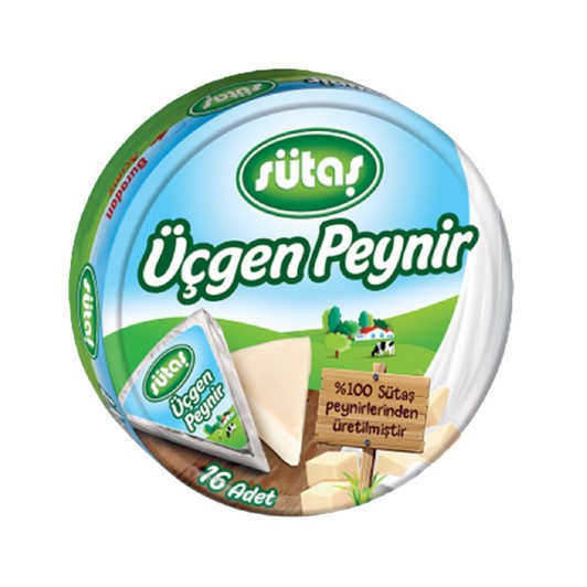 Sütaş Üçgen Peynir 16x12,5 gr