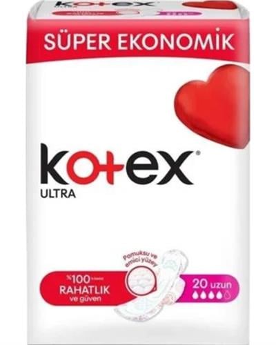 Kotex Ultra Quadro Süper 20 Li