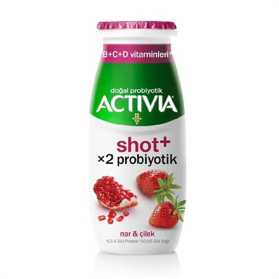 Activia Shot Nar Çilek 80 ml