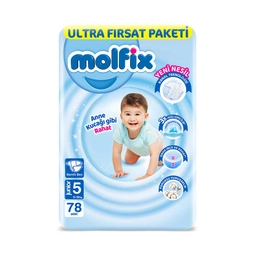 Molfix Bebek Bezi No:5 Junior 78 Adet