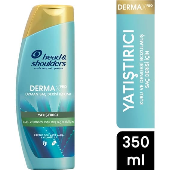 Head & Shoulders Dermaxpro Yatıştırıcı Kepek Karşıtı Şampuan Kuru ve Kaşıntılı Saç Derisi İçin 350 ml