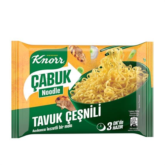 Knorr Çabuk Noodle Tavuk Çeşnili 66 gr