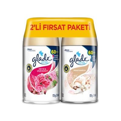 GLADE OTOMATIK SPREY YEDEK 2 LI MEY.ÇICEK BUK.+IPEKSI VAN.