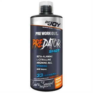 Bigjoy Sports Predator Shot Portakal Aromalı 1000 ml