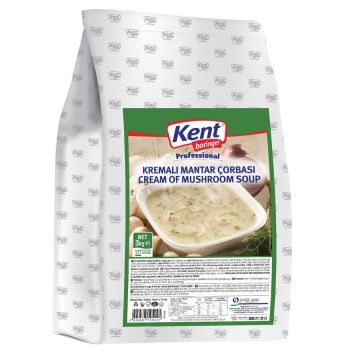 Kent Boringer Kremalı Mantar Çorbası 3 Kg
