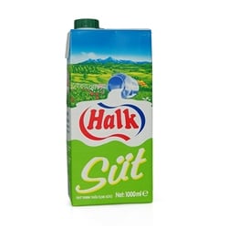Halk Süt Yarım Yağlı 1 Lt