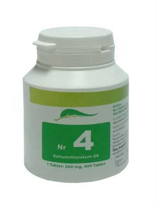 Sasfarma Schüssler Tuzları No: 4 - Kalium Chloratum