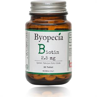Byopecia Biotin 2,5 mg 60 Tablet