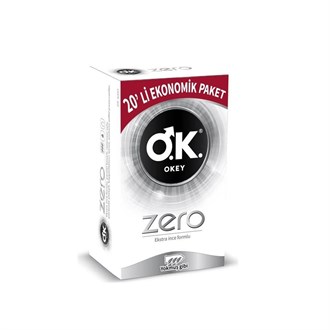 Okey Zero Ekonomik Prezervatif 20li