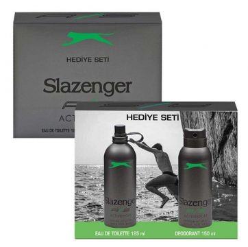Slazenger Parfüm Yeşil 125 Ml. Deodorant Yeşil 150 Ml.
