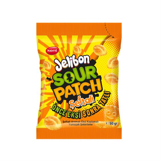 Kent Jelibon Sour Patch Şeftali 80 gr