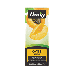 Dooy Kayısı Meyve Nektarı 200 Ml