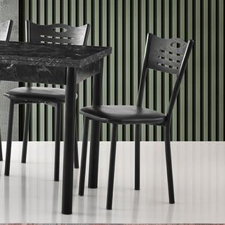 Karataş PS-1304 Polo Sandalye Siyah/Siyah