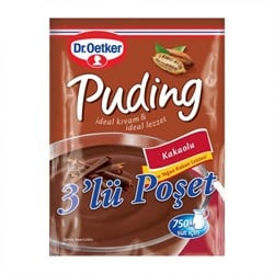 Dr. Oetker Puding Kakaolu 3 Lü 441 Gr
