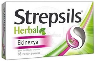 Strepsils Herbal Ekinezya 16 Pastil