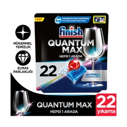 Finish Quantum Max Bulaşık Makinası Tableti 22'li