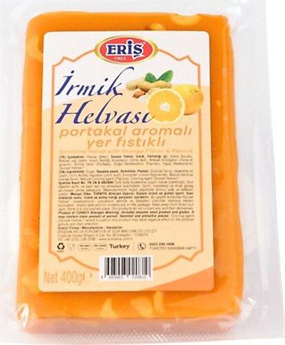 ERIS IRMIK HELVASI 400g YER FISTIKLI PORTAKAL AROMALI