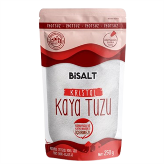 BİSALT KRİSTAL KAYA TUZU 250 GR