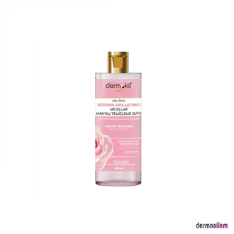 Dermokil Gül Özlü Gözenek Sıkılaştırıcı Mıcellar Makyaj Temizleme Suyu 400 ml