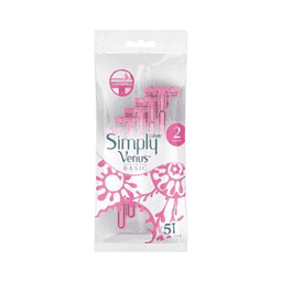 Gillette Simply Venus 2 Basic Kadın Tıraş Bıçağı 5'li