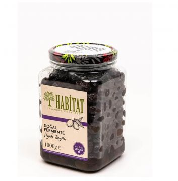 HABİTAT SİYAH ZEYTİN 900 GR 261-320 M-S