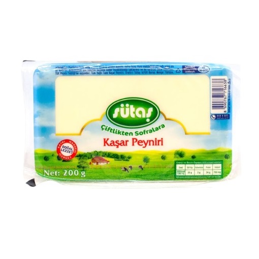 Sütaş Kaşar Peyniri 200 gr