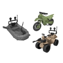 Oyuncak Asker Araçları Seti