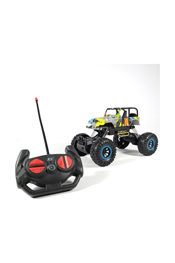 Uzaktan Kumandalı USB Sarjlı Süspansiyonlu Rock Crower Arazi Aracı