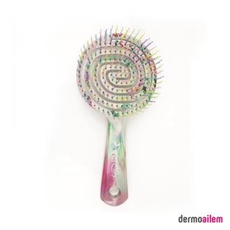 Nascita Pro Üç Boyutlu Oval Saç Fırçası - 17 Renkli Mermer