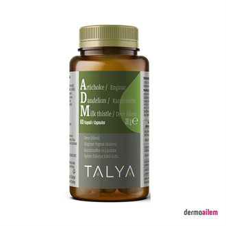 Talya Adm Artichoke Dandelion Milk Thistle 60 Kapsül