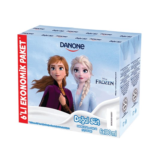 Danone Doğal Süt 6X180 ml