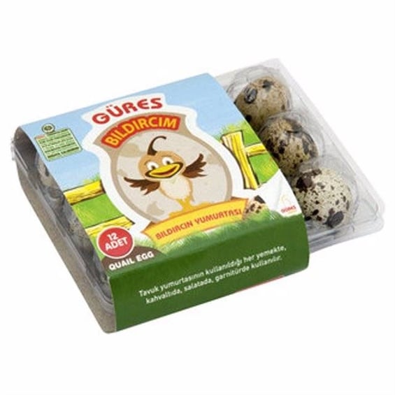 Bıldırcın Yumurtası 12li