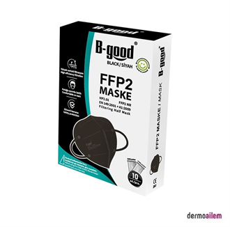 B-Good Siyah FFP2 Maske 10 Adet