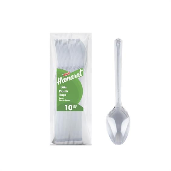 Onur Hamarat Plastik Kaşık Lux 10'lu