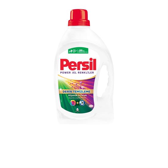 Persil Power Jel Renkliler İçin Derin Temizleme 26 Yıkama 1690 ml