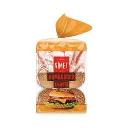 Nimet Susamlı Hamburger Ekmeği 6x70 G