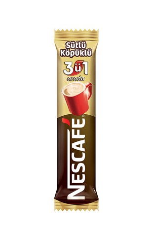 Nescafe 3ü1 arada Sütlü Köpüklü