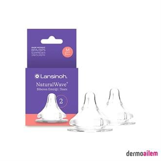 Lansinoh Natural Wave Biberon Emziği - Orta Akış