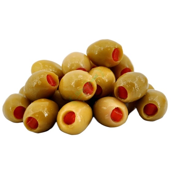 Biber Dolgulu Yeşil Zeytin 4Xl (141-160Adt/kg)